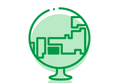 企業のクライアントは日本・世界にいる